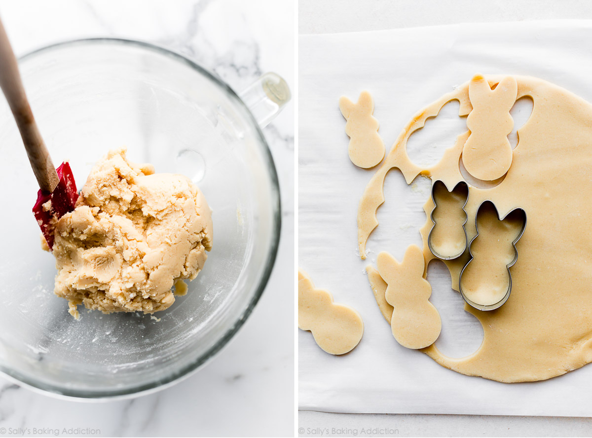 pâte à biscuits au sucre de lapin