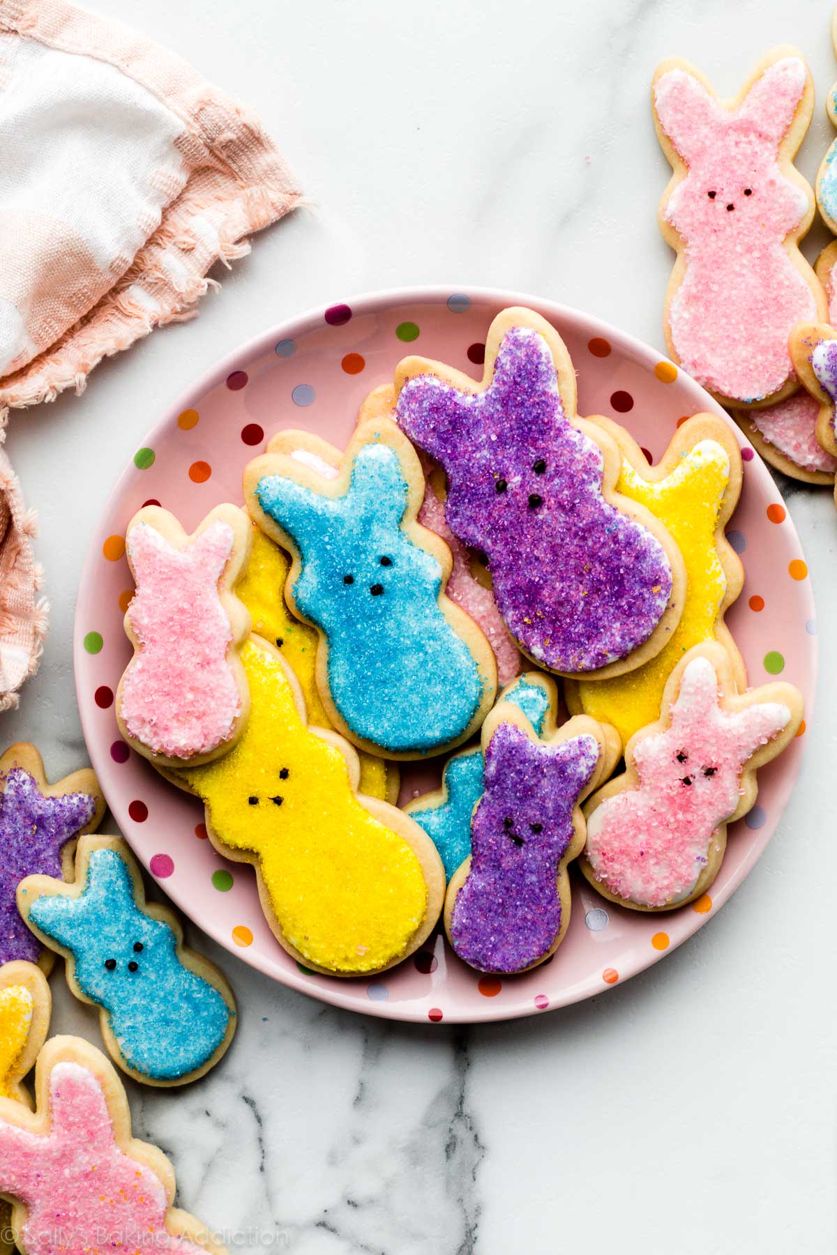 Peeps Bunny Sugar Cookies