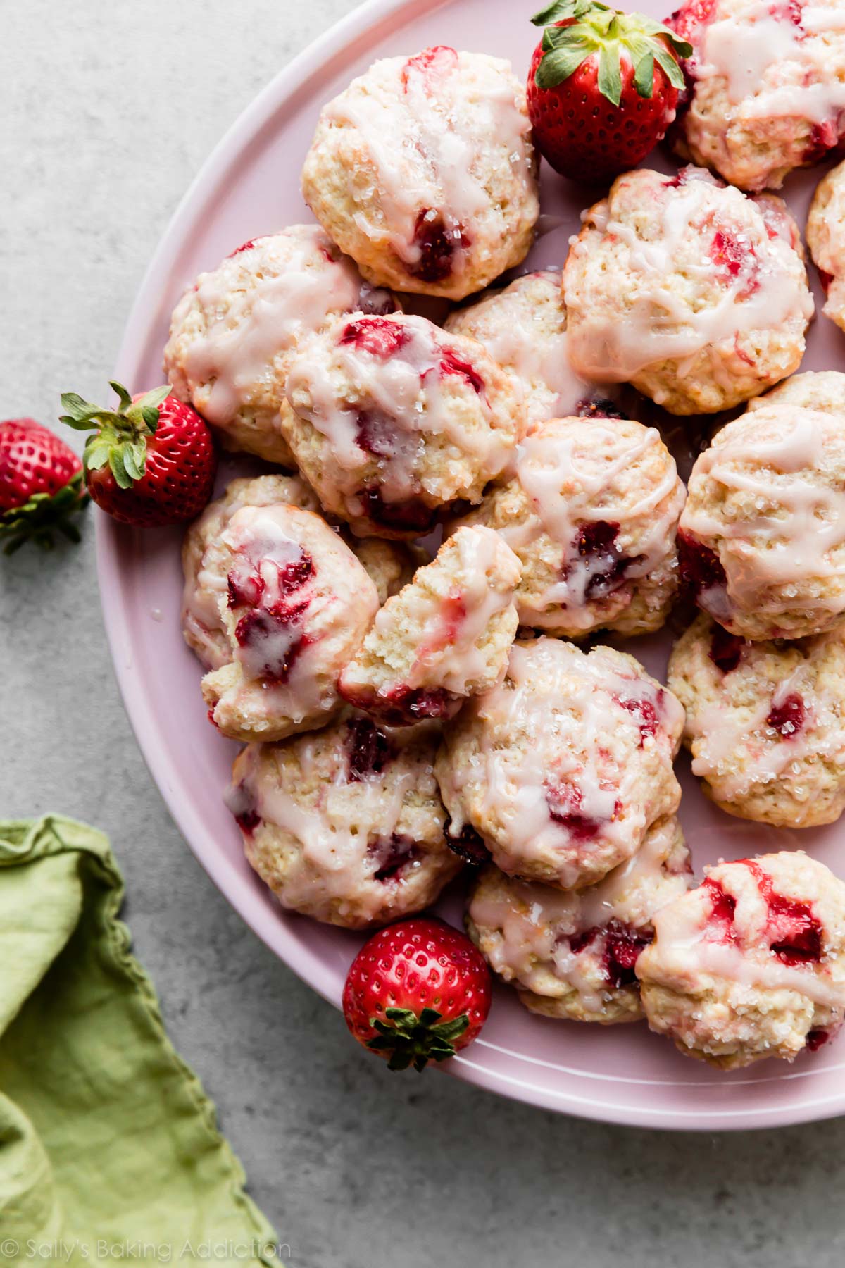 biscuits aux fraises et biscuits 