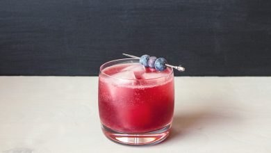 Photo of Blueberry Rum Fizz: Myrtilles et Rhum pour Sping