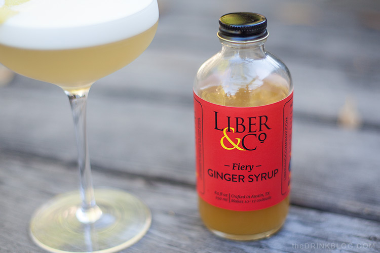 liber and co fiery ginger sirop