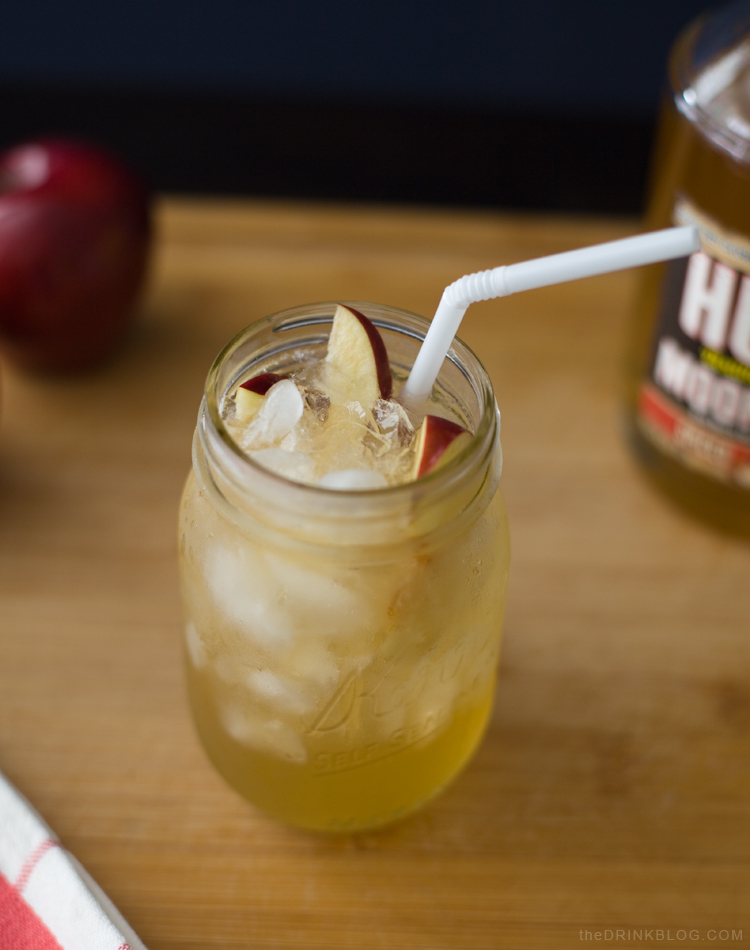 cocktail de pommes au caramel