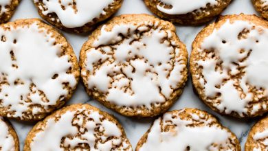 Photo of Biscuits glacés à l’avoine