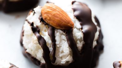 Photo of Macarons à la noix de coco