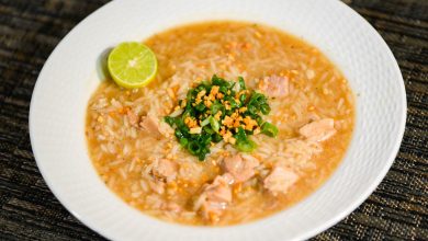 Photo of Recette d’Arroz Caldo (soupe philippine au poulet et au riz)