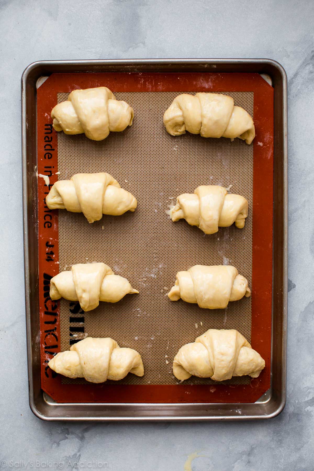 Comment faire des croissants faits maison sur sallysbakingaddiction.com