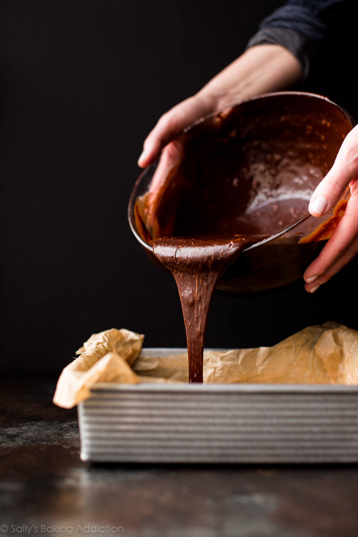 Comment faire des brownies Guinness sur sallysbakingaddiction.com