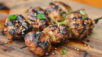 Photo of Recette de Tsukune (boulettes de viande de poulet japonaises)