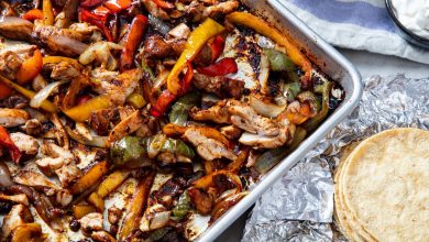 Photo of Recette de Fajitas au poulet à la poêle