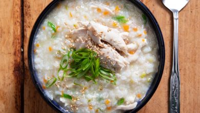 Photo of Recette de bouillie coréenne de poulet et de riz (Dak Juk)