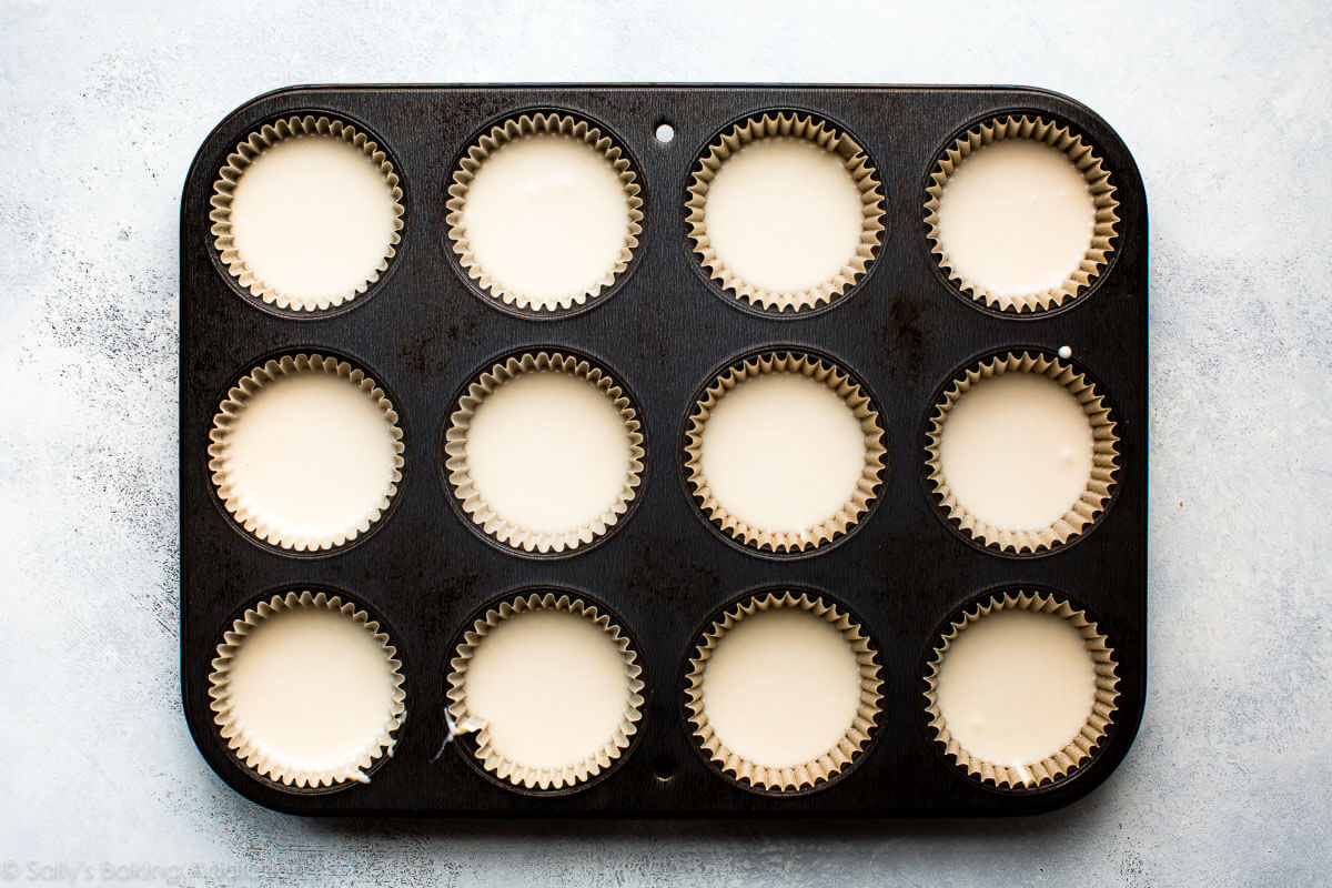 Cupcakes au chocolat blanc et à la menthe poivrée sur sallysbakingaddiction.com