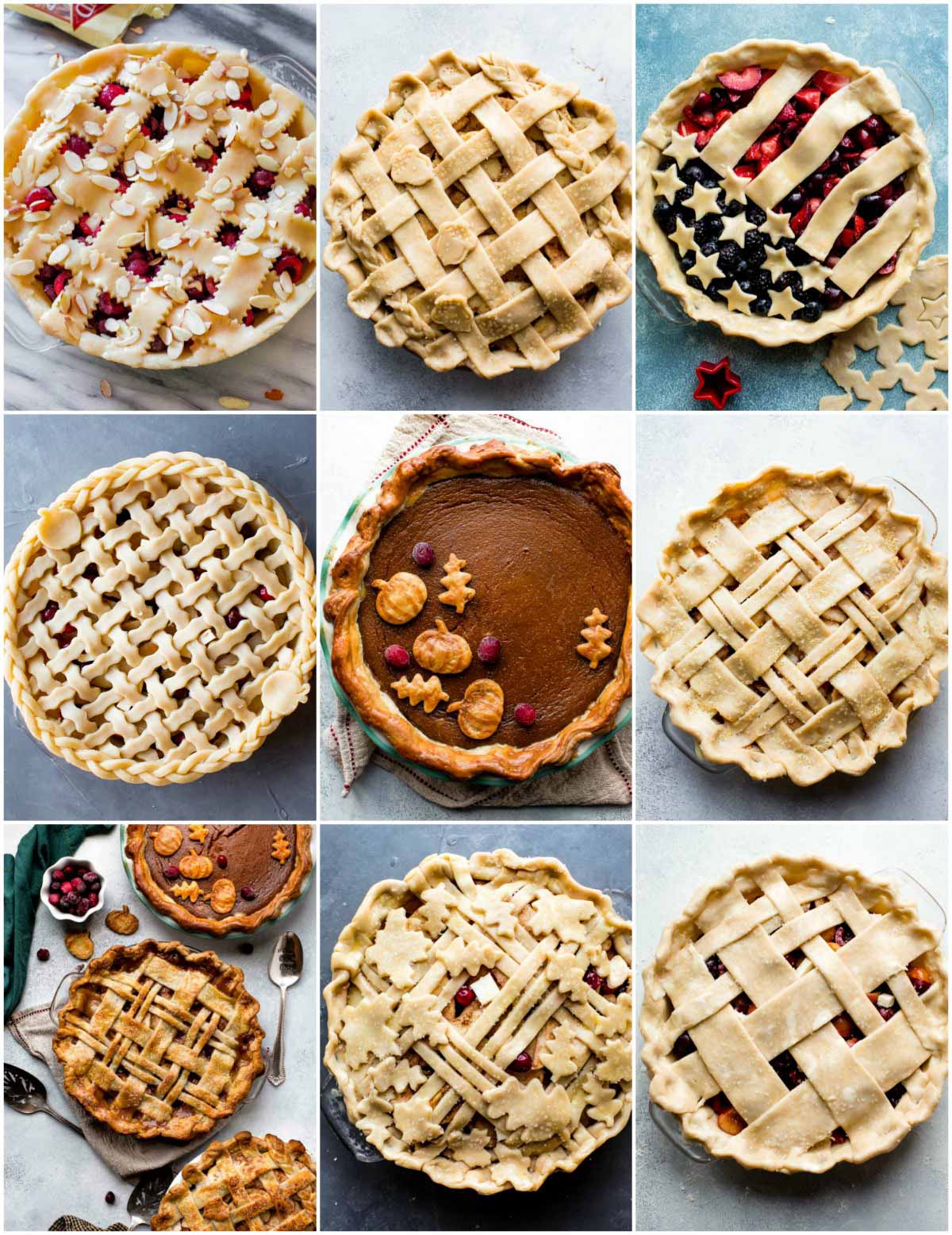 Inspiring pie crust designs sur sallysbakingaddiction.com