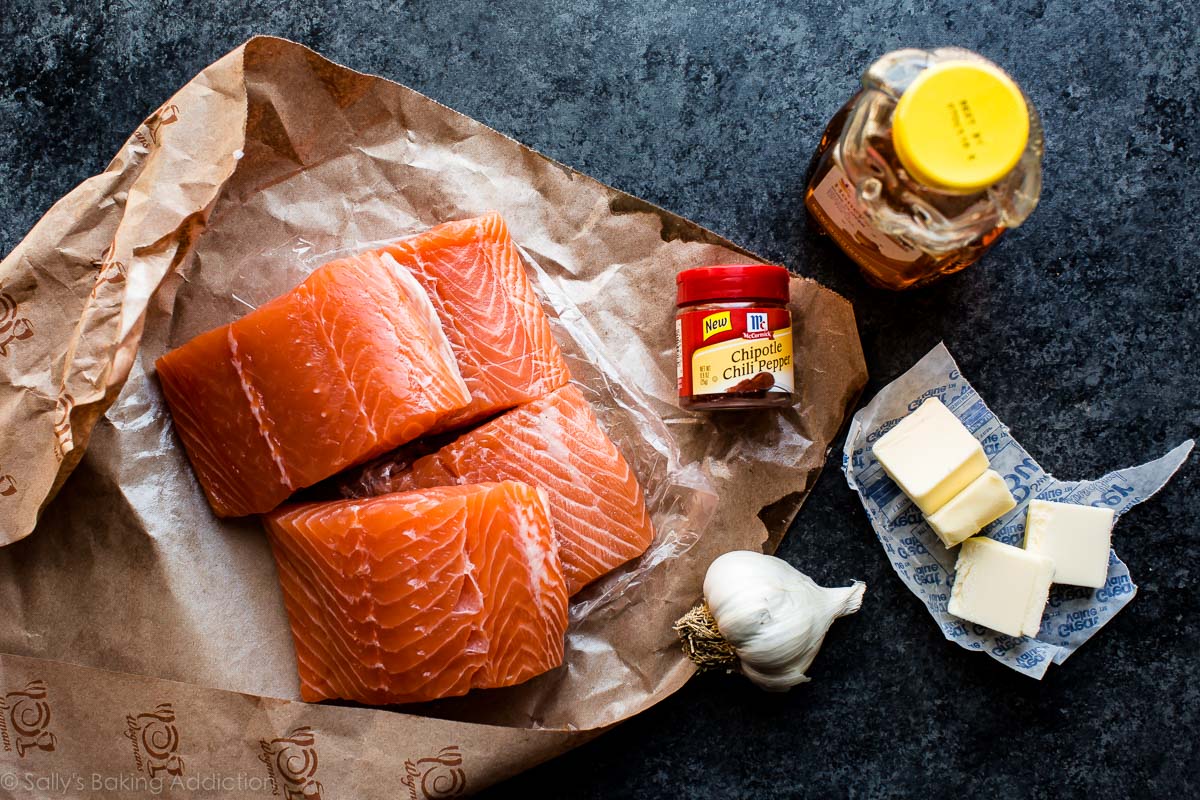 Comment faire du saumon chipotle au miel facile sur sallysbakingaddiction.com