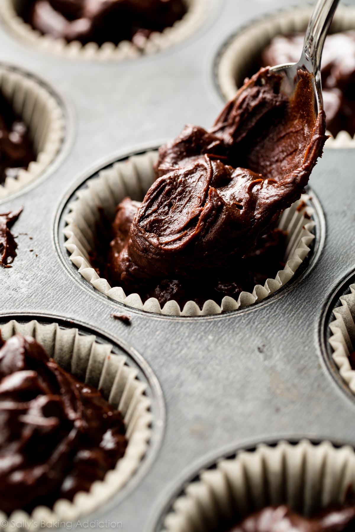 Comment faire des muffins au chocolat triple sur sallysbakingaddiction.com