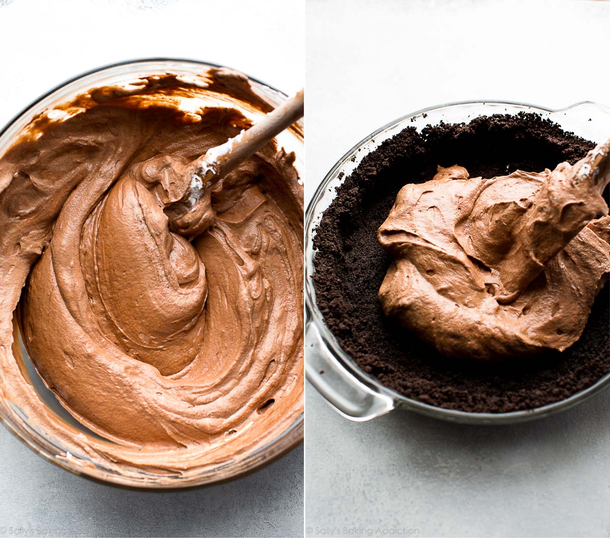 Comment faire une tarte au chocolat exorbitante sur sallysbakingaddiction.com