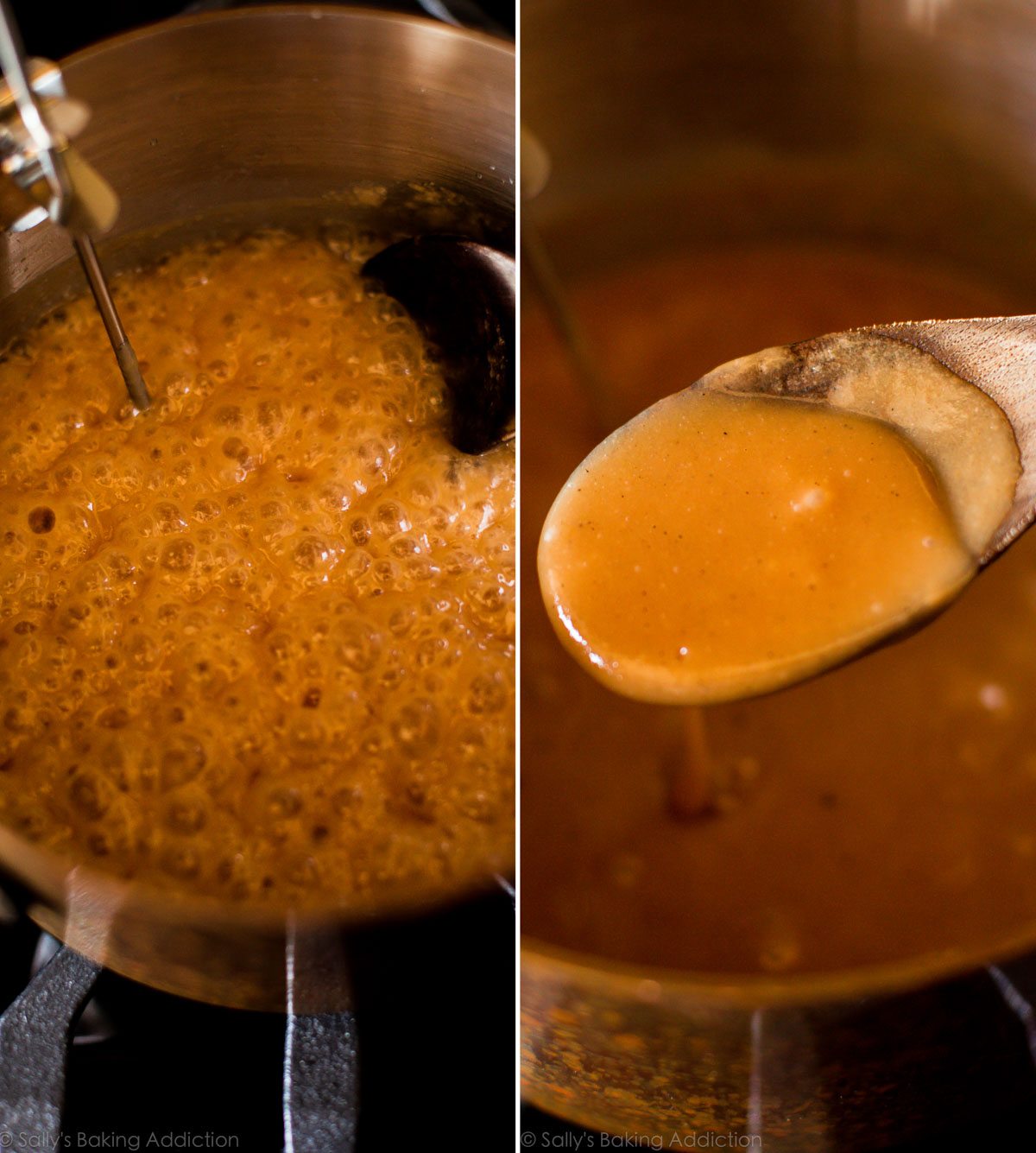 Comment faire des caramels à la vanille au sel de mer sur sallysbakingaddiction.com