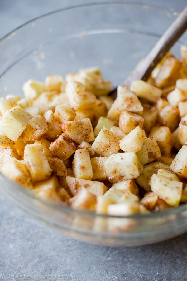 Comment faire une tarte aux pommes sur sallysbakingaddiction.com