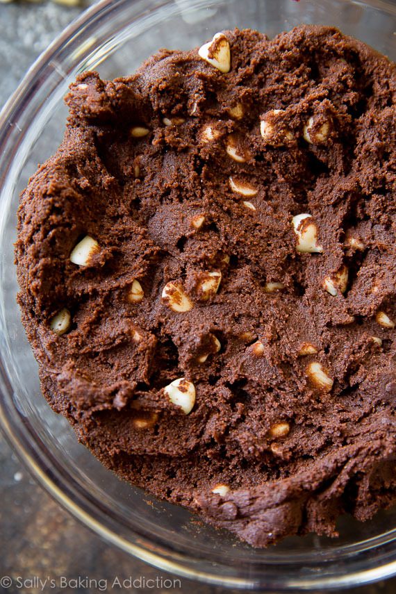 Ma pâte à biscuits au chocolat préférée sur sallysbakingaddiction.com