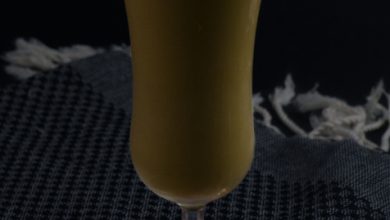Photo of Black Flip Cocktail