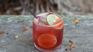 Photo of Cocktail de thé écarlate: un cocktail de thé aux aspirations tropicales