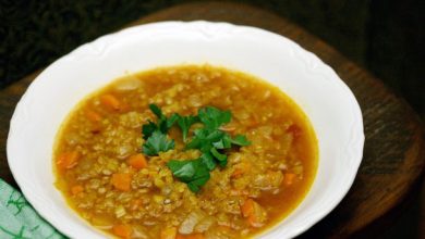 Photo of Mangez pour huit dollars: recette de soupe marocaine aux lentilles rouges