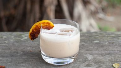 Photo of Peach Tequila Melba: un melba aux pêches sous forme de cocktail