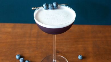 Photo of Rafraîchissement aux bleuets et au gingembre: un cocktail à base de gin