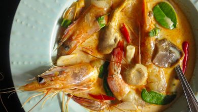 Photo of Recette crémeuse de Tom Yam Kung (soupe aigre-douce thaï aux crevettes)