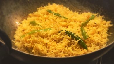 Photo of Recette de Fodni Bhaat (riz frit indien)