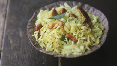 Photo of Recette de Poha Chivda (collation indienne de riz aplati)