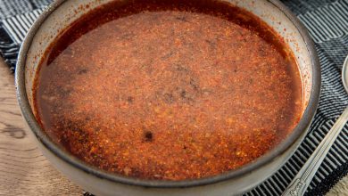 Photo of Recette de sauce trempette au chili séché au vinaigre thaïlandais