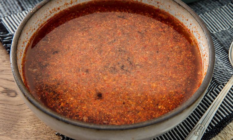 Photo of Recette de sauce trempette au chili séché au vinaigre thaïlandais