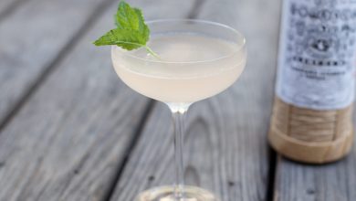 Photo of Septième ciel: un cocktail avec cerise, gin et pamplemousse