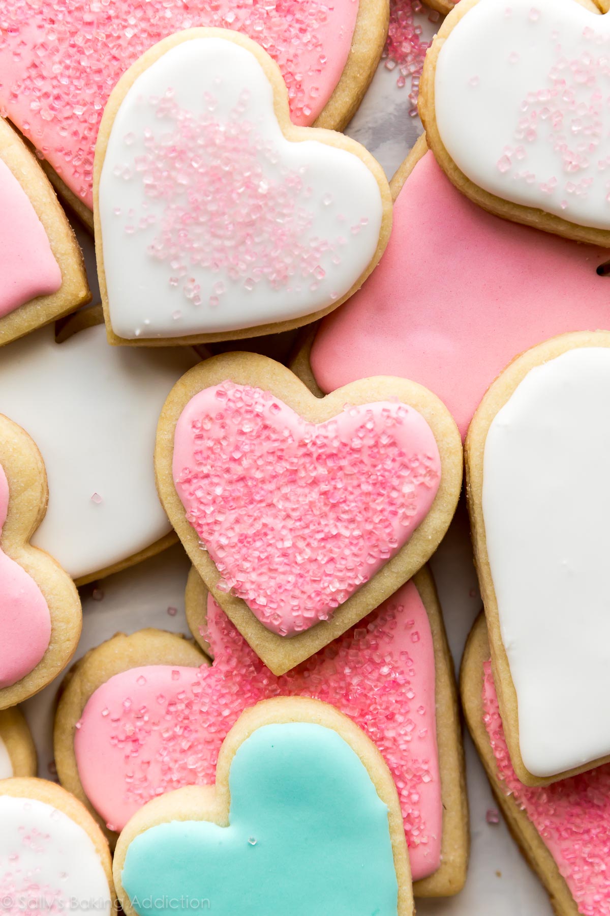 biscuits au sucre avec glaçage