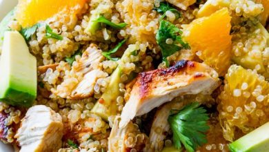 Photo of Salade de poulet aux agrumes et au quinoa