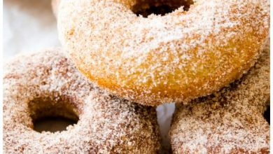 Photo of Beignets au sucre à la cannelle et au four