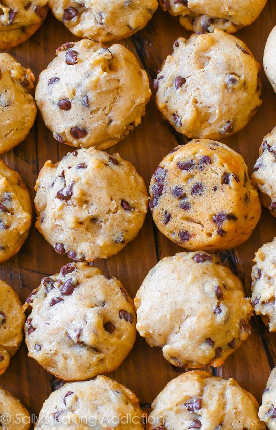 Mini-muffins aux pépites de chocolat de 45 calories sur sallysbakingaddiction.com-2