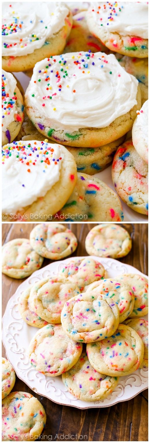 Funfetti Cookies Supreme | Biscuits au sucre givré