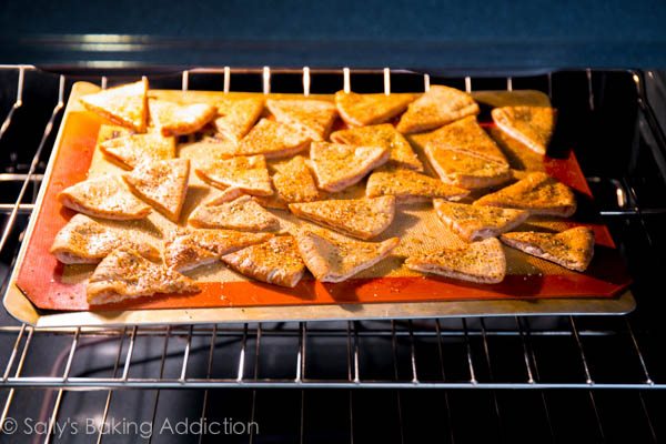 Comment faire des chips de pita épicées