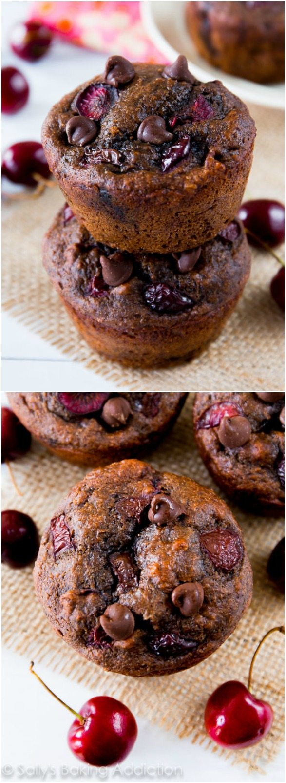 Prenez la recette facile de ces muffins au chocolat à 110 calories sur sallysbakingaddiction.com