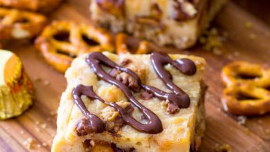 Photo of Bars à gâteau au fromage Bretzel de butter butter cup