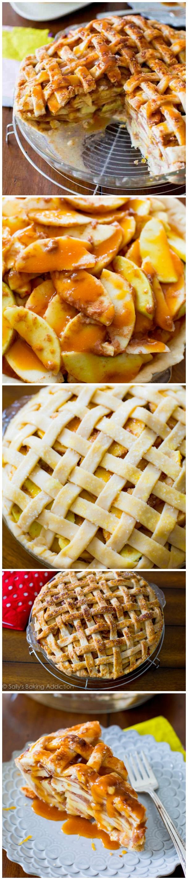 Cette recette de tarte aux pommes au caramel salé sera votre nouveau FAVORI!
