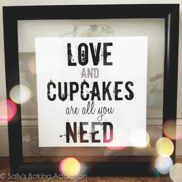 Amour et cupcakes