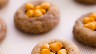 Photo of Gingersnaps doux avec des croustilles de caramel