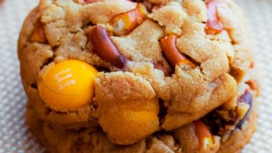 Photo of Biscuits de bretzel de beurre d’arachide M-M