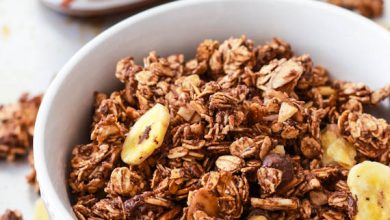 Photo of Banane Nutella Granola