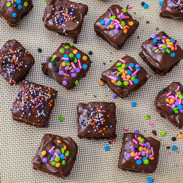 Double chocolat Brownie | sallysbakingaddiction.com