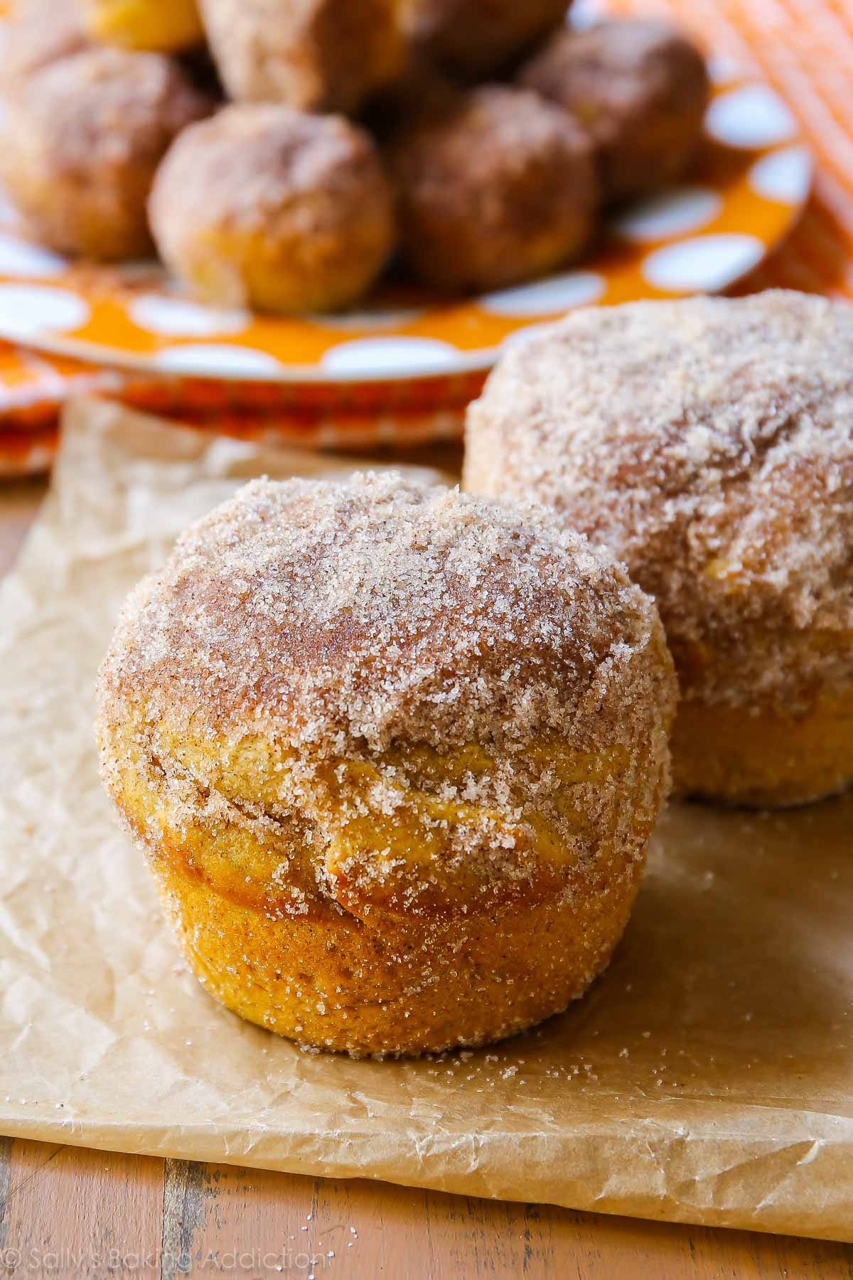 muffins à la citrouille au sucre cannelle » largeur