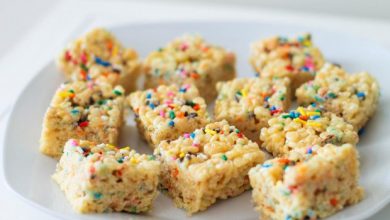 Photo of Gâteau Batter Rice Krispie Treats