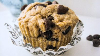 Photo of Un muffin aux pépites de chocolat skinny